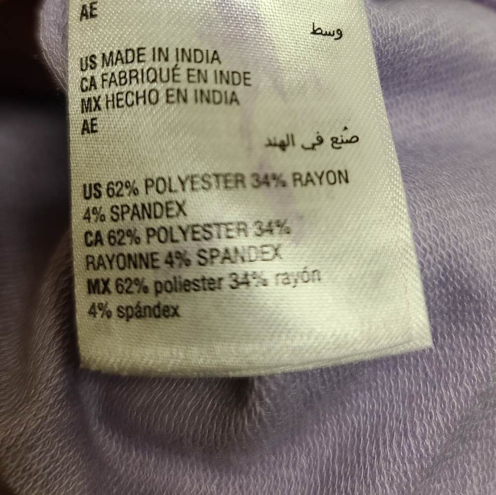Ideology Purple Lilac Tie Dye Jacket - Picture 2 of 4